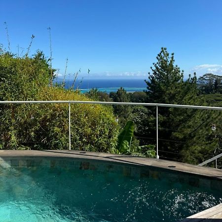 Studio Confort Avec Piscine Et Vue Tahiti Punaauia المظهر الخارجي الصورة