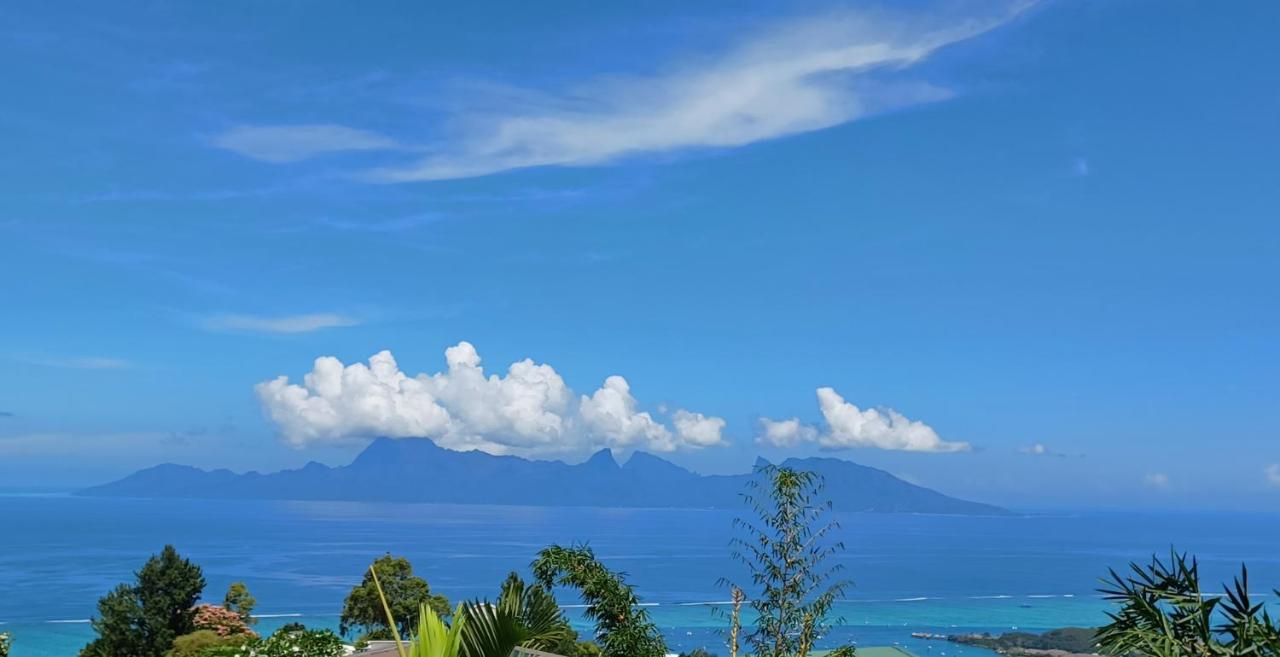 Studio Confort Avec Piscine Et Vue Tahiti Punaauia المظهر الخارجي الصورة